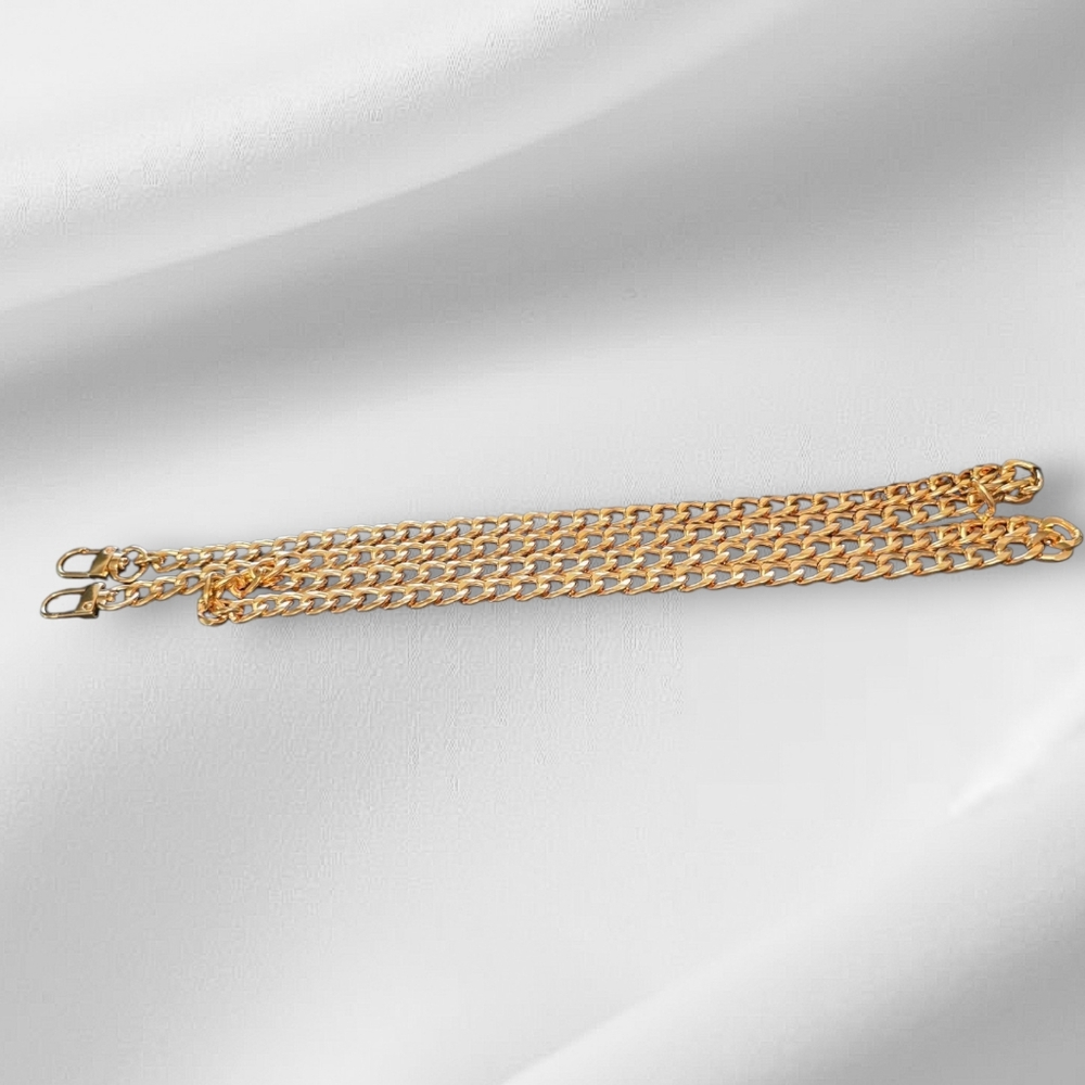 Gold Chain Purse Strap;47 in long NWT